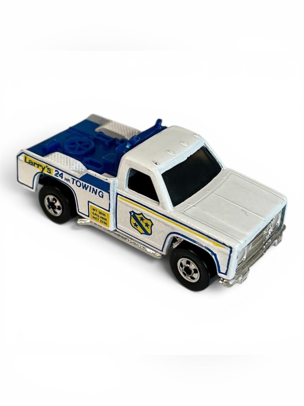 Vintage 1974 Hot Wheels Larry's 24 HR Towing Ramblin Wrecker Tow Truck